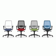 Siège de bureau Cabana - Mécanisme synchrone - Accoudoirs réglables - Soutien lombaire ajustable_3