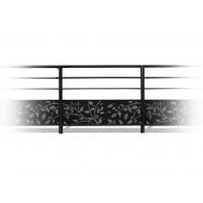 Gc3900 barrières urbaines - urban'nt - en acier - remplissage par tôle avec motifs micro-perforés_3