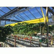 Bande engluée professionnelle 100m - Thrips et nuisibles - Bleu - Résistante aux UV_3