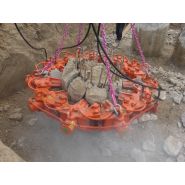 Broyeur à poteaux pour pelle 20 à 50 tonnes - 8 modèles pour poteaux de 450 à 2000 mm_3