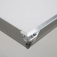 Panneau A0 (118.8 x 84 cm) à ressorts - Base métallique gris - Réf : 215322 - 100% étanche et résistant aux vents_3