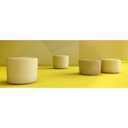 Cheese pouf H47 - Tabouret de restaurant - Mobitec - Réf. 9501 - Hauteur 47 cm - Unicolore ou bicolore_3