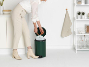 Poubelle à pédale NewIcon 12 litres - Pine Green - Design intemporel et pratique pour la maison et le bureau_3