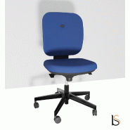 Siège de bureau Alaia moyen dossier - Sokoa - Bleu, Contact permanent, Classique_3