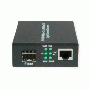 VALUE Convertisseur Gigabit Ethernet, RJ45-Fibre Optique_3
