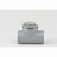 Clapet anti-retour en PVC - à coller - femelle/femelle - diamètre 40 mm_3