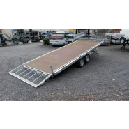 Remorque plateau basculant Lider 32660 - 2 essieux, roues dessous, PTC 3500 kg_3
