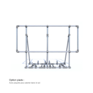 Structure sur pieds - 1 M du sol - Bâche Tendue - So-Big_3