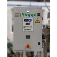 Bras d'enfûtage Stoppil - Remplissage bidons, fûts, IBC sur palette - Vérin pneumatique_3
