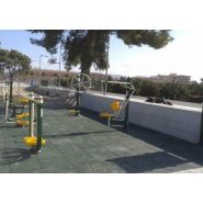 Parcours de santé - pack de promotion 4D - sports urbains - dimensions : 135 cm x 50 cm x 135 cm - Dubpack 4D_3