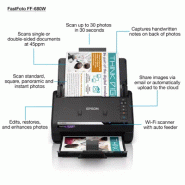 Epson FastFoto FF-680W Alimentation papier de scanner 600 x 600 DPI A4 Noir_3