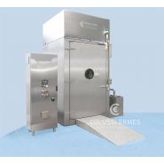 Lavage chariots et treillis - Laveuses industrielles alimentaires Colussi Ermes - 120 chariots/heure, acier inox, hautes performances_3