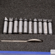 Micromètre de filetage - Capacité 50-75 mm - Lecture 0,01 mm - Coffret avec jeux de touches ISO_3