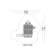 Structure multi-jeux 3 à 12 ans - Uniplay Sikkim - 8049696 - Hags, poteaux et panneaux bois - fondation à enterrer_3