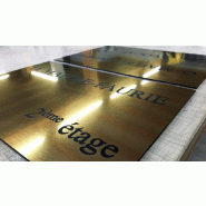 Plaque professionnelle - PVC - Trotec  (ep. 1.6mm)_3