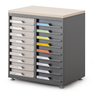 Armoire  à tiroir robuste et modulable conçue pour les  open spaces et les bureaux individuels_3