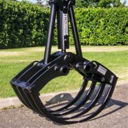 Grappin à fumier - Pour pelles de 2 à 15 tonnes et grues jusqu'à 2.4 tonnes - Ouverture de 1200 à 1810 mm_3