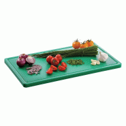 Planche à découper PRO 53x32 W-R A120511 Bartscher - Vert_3