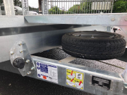 Remorque Porte-engin IFOR WILLIAMS - GX126 RAMP - 2 Essieux - 366x184 cm - PTAC 3500 kg - Référence CT167-IFW_3