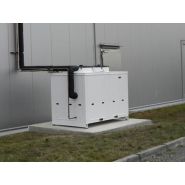 Machine à glace écailles MAJA RVH 6000 LT - tropicalisée, production 6000 kg/24h, groupe frigorifique séparé_3