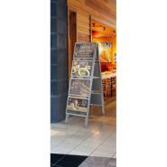 4271 - Porte-visuel de comptoir Afix Diffusion - Hauteur 125 ou 160 cm - Simple ou double face - Formats multiples A3_3