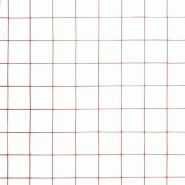 Vidaxl grillage acier avec revêtement en pvc 25x0,5 m rouge 143676_3