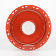 Couvercle Schütz Ø150 rouge UN + bonde 2