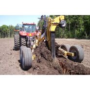 Draineuse agricole pour travaux rapides et rentables au Québec
