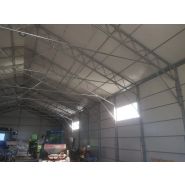 Hangar de stockage avec résistance accrue aux charges veserrerticales - Multisunart TR_3