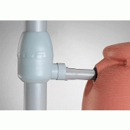 Amphore terracotta - 500L - réservoir esthétique en polyéthylène renforcé avec collecteur filtrant et robinet laiton_3