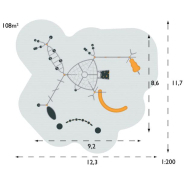 Structure multi-jeux 5 à 12 ans - Agito Tano gris - 8002220 - Hags - Fondation à enterrer_3