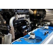 Pompe à chape Alpha Z4 avec options de skip de chargement et pelle tractée