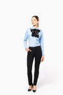 Chemise pilote manches longues femme Kariban - Réf: K506 - Popeline 65% polyester / 35% coton - Look élégant et corporate_3