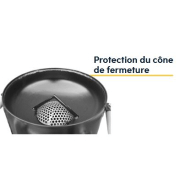 Sableuse économique et confortable, pour rénovation de maçonnerie, ravalement de façade, enlèvement de peinture et dérouillage de surfaces métalliques - mac 3 - sv-70_3