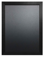 Ardoise menu murale cadre bois mini format - 430 x 330 mm, bois PEFC, 4 coloris, écriture double face_3