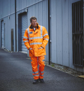 Pantalon Cargo haute visibilité - Réf: YHV018T - Bandes réfléchissantes 3M - Norme EN ISO 20471:2013_3