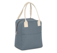 Sac isotherme en coton canvas - Réf: KI0369 - Marque Kimood - 310 g/m² - Poche externe, anses en coton, fermeture zippée_3