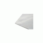 Planche à découper rectangulaire WADIGA en marbre blanc 40x18cm avec manche - Gamme MARBRE_3