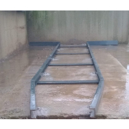 Guidage universel pour bennes et compacteurs en déchetteries