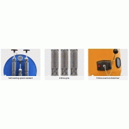 Aspirateur industriel poussières ponceuses - Sodevak 77 - 3 moteurs indépendants avec auto-nettoyage_3