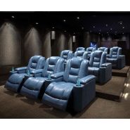Siège de cinéma à domicile avec dossier rembourré et ressorts