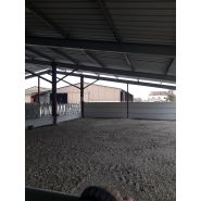 Mur préfabriqué adaptable pour élevage et clôtures