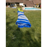 Structure robuste et maniable pour chantiers de piscine