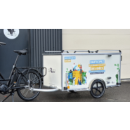 Remorque vélo caisson robuste, étanche et sécurisé, disponible en 6 tailles - Charge utile 150 kg_3