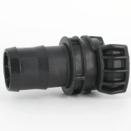 Demi-raccord symétrique avec verrou - DN 40 mm - Embout annelé Ø 45 mm - PP_3