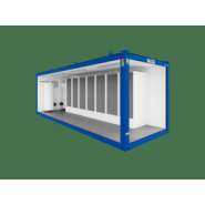 Conteneur sanitaire de douche 10', hygiénique et propre - Containex_3