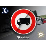 Panneau d'interdiction B8 - Accès interdit aux véhicules de transport de marchandises - WP Signalisation_3