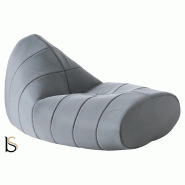 Pouf SITT- Softline - Felt marron fonce 635_3