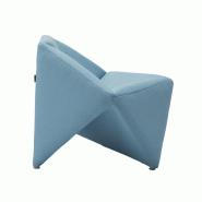 Fauteuil en tissu Fold- Softline - Feld Bleu 858_3