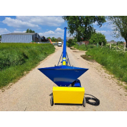 Vis à grain élévatrice sur chariot - Sauterelle NC - Longueur 4.0m - Diamètre 140mm - Modèle SM - Référence V0516 - Occasion_3